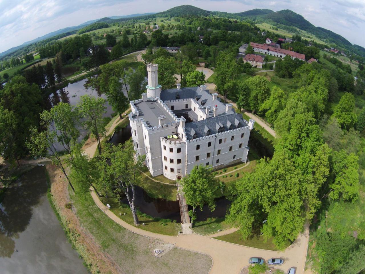 Zamek Karpniki Schloss Fischbach ลอมนิซา ภายนอก รูปภาพ